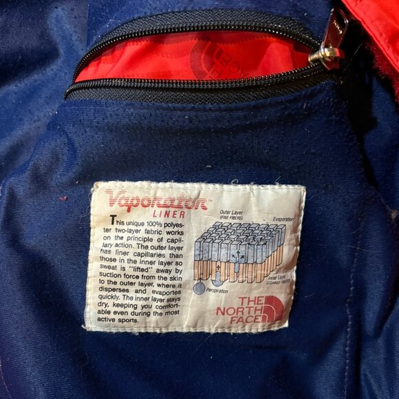 Vintage North Face Red Goretex Ski Jacket - Picture 5 of 5